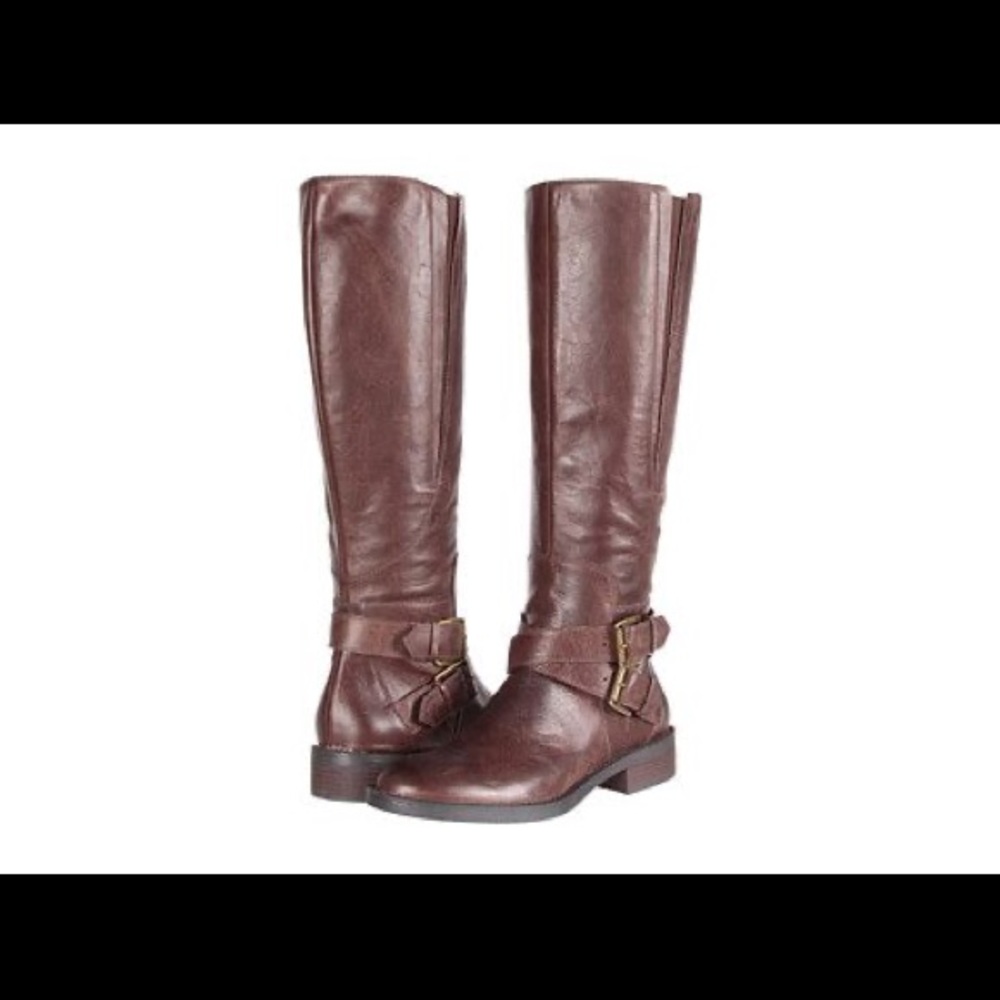LAST CHANCE Enzo Angiolini Scarly Knee High Wide calf boots.
